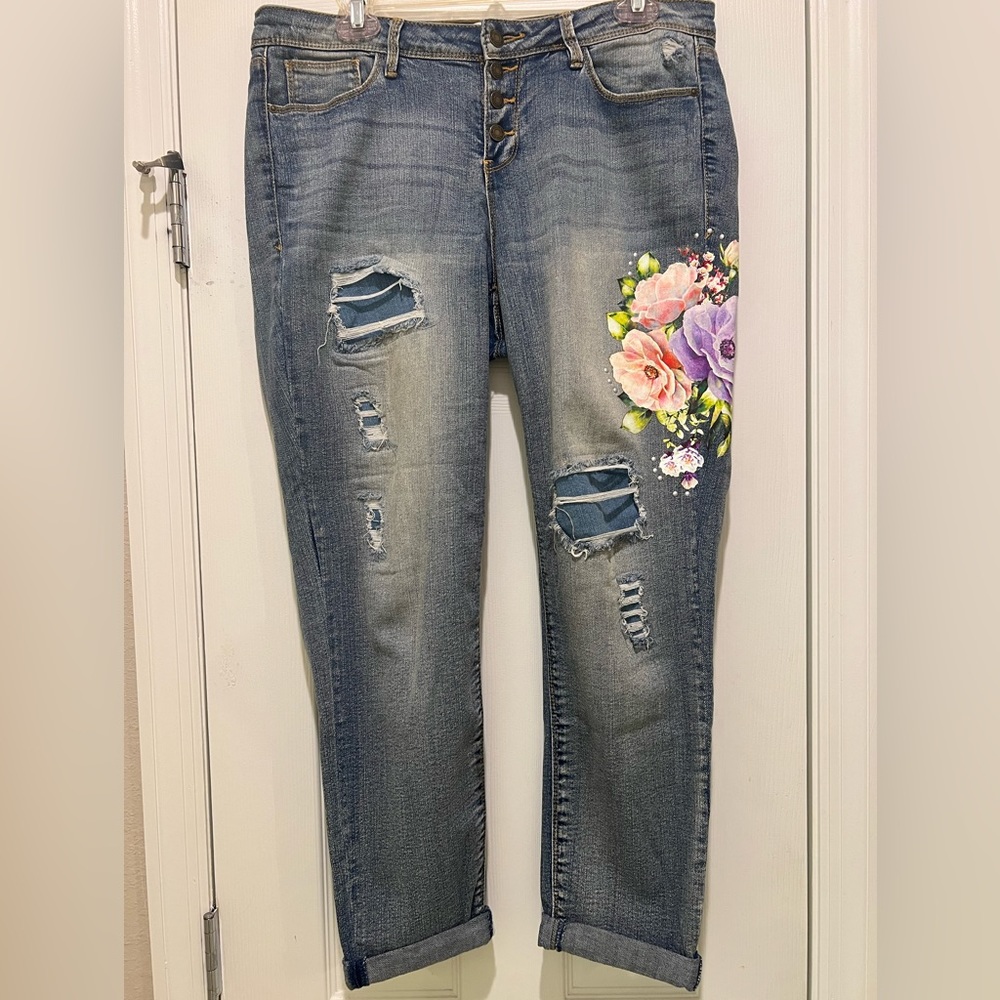 BLACK DAISY JAMIE RELAXED SKINNY JEANS